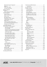 Preview for 3 page of MDC XT17T 2022 Owner'S Manual