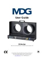 MDG D-Verter User Manual предпросмотр