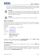 Preview for 5 page of MDG theFAN 1.00 User Manual