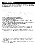 Preview for 3 page of MDI MD500T Use And Care Manual