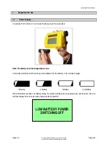 Preview for 20 page of MDL LaserAce Pocket Series Manual