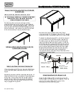 Preview for 15 page of MDM Rhino Shelter 14x14 Party Tent Style Assembly Instructions Manual