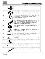 Preview for 20 page of MDM Rhino Shelter 14x14 Party Tent Style Assembly Instructions Manual