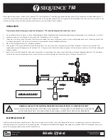 Preview for 2 page of MDM Sequence 750 Installation And Service Manual