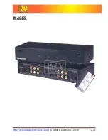 Preview for 4 page of MDR Electronics MX-2333 Manual