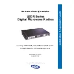 MDS LEDR 1400F Installation & Operation Manual preview