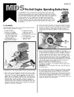 MDS Pro Heli Operating Instructions preview