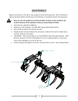 Предварительный просмотр 12 страницы MDS Ultra-Grip Attachable Grapple Mounting System Owner'S/Operator'S Manual