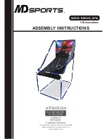 MDsports BBG025_017M Assembly Instructions Manual preview