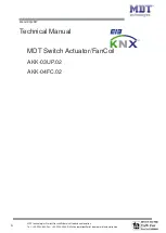 Предварительный просмотр 1 страницы MDT Technologies AKK-03UP.02 Technical Manual