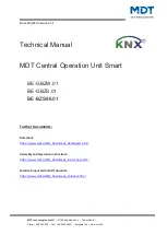 MDT Technologies BE-BZS86.01 Technical Manual предпросмотр