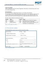 Preview for 20 page of MDT Technologies BE-BZS86.01 Technical Manual