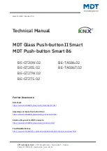 MDT Technologies BE-GT20S.02 Technical Manual предпросмотр