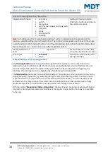 Предварительный просмотр 38 страницы MDT Technologies BE-GT20S.02 Technical Manual