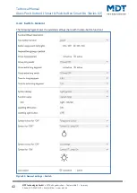 Предварительный просмотр 42 страницы MDT Technologies BE-GT20S.02 Technical Manual