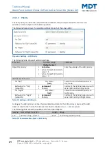 Предварительный просмотр 89 страницы MDT Technologies BE-GT20S.02 Technical Manual
