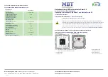MDT Technologies BE-JTA5504.01 Operating Instructions preview