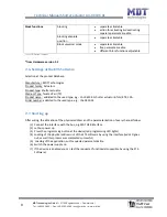 Preview for 9 page of MDT Technologies JAL-01UP.01 Technical Manual