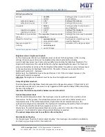 Предварительный просмотр 65 страницы MDT Technologies JAL-01UP.02 Technical Manual