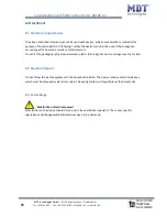 Предварительный просмотр 80 страницы MDT Technologies JAL-01UP.02 Technical Manual