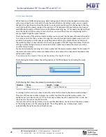 Предварительный просмотр 21 страницы MDT Technologies RF-AKK1ST.01 Technical Manual
