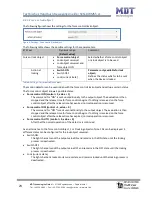 Предварительный просмотр 23 страницы MDT Technologies SCN-BWM55.01 Technical Manual