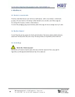 Предварительный просмотр 44 страницы MDT Technologies SCN-BWM55.01 Technical Manual