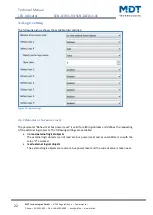 Предварительный просмотр 22 страницы MDT Technologies SCN-GLED1 01 Series Technical Manual