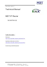 Предварительный просмотр 1 страницы MDT Technologies SCN-IP000.03 Technical Manual