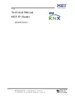 MDT Technologies SCN-IP100.01 Technical Manual предпросмотр