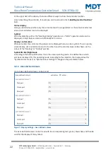 Предварительный просмотр 22 страницы MDT Technologies SCN-RTRGS.02 Technical Manual