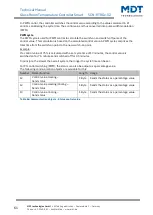 Предварительный просмотр 61 страницы MDT Technologies SCN-RTRGS.02 Technical Manual