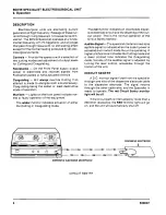 Preview for 8 page of MDT Bovie Specialist Operator'S Manual