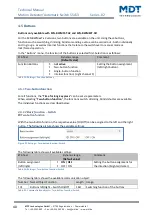 Preview for 40 page of MDT SCN-BWM55.02 Technical Manual