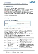 Preview for 43 page of MDT SCN-BWM55.02 Technical Manual