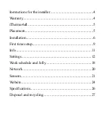 Preview for 3 page of MDV iThermo4All User Manual