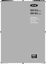 Предварительный просмотр 2 страницы Me VDV-910 COMPACT Operating Instructions Manual