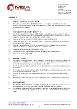 Preview for 38 page of Mea SMAC 35D-24HP Owner'S And Operator'S Manual