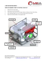 Предварительный просмотр 9 страницы Mea SMARTPACK 35 Owner'S/Operator'S Manual