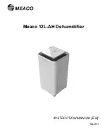 Meaco 12L-AH Dehumidifier Instruction Manual preview