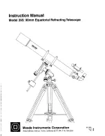 Meade 395 Instruction Manual preview