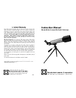 Preview for 1 page of Meade 60AZ-T Instruction Manual