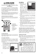 Preview for 6 page of Meade CanyonView ED Instructions And Warranty