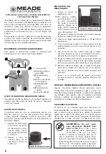 Предварительный просмотр 8 страницы Meade CanyonView ED Instructions And Warranty