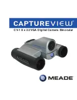 Preview for 1 page of Meade CaptureView 8x22 Manual