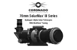 Предварительный просмотр 1 страницы Meade Coronado SolarMax III 70 Manual