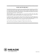 Preview for 60 page of Meade ETX series AutoStar Instruction Manual