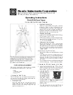 Предварительный просмотр 1 страницы Meade ETX Operating Instructions