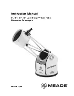 Meade LightBridge Truss Tube 10 Instruction Manual preview