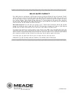 Preview for 60 page of Meade LX90GPS Instruction Manual